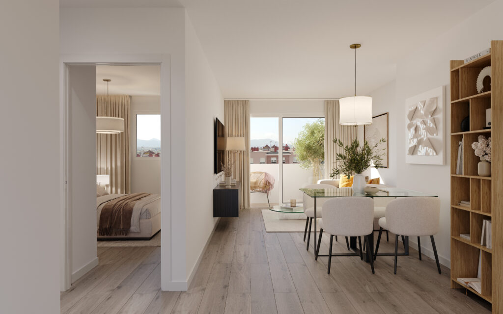Salon vivienda 1ºdormitorio