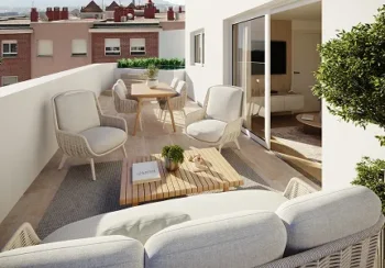 Terraza atico principal movil